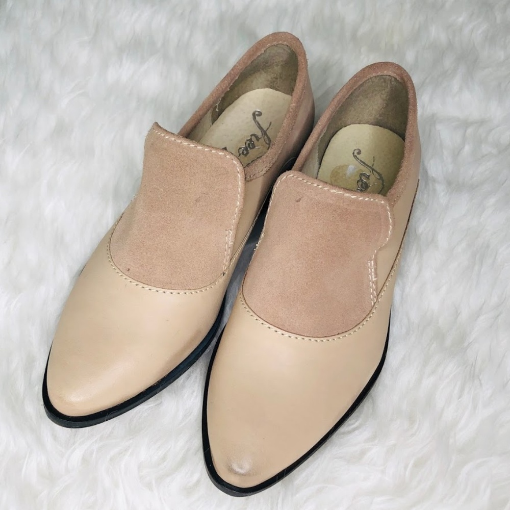 Free People Shoes Flats Loafers Size 36.5 Leather